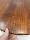 Large 20    Vintage Wood Lazy Susan Hand Made By Richard Woltjen 1940