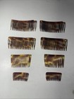 Vtg Lot Of 8 Goody Colored Side Hair Comb Plastic Clips Retro 80 s 90 s