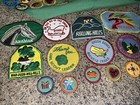 Lot Of Vintage Girl Scout Patches  Pins And Sash