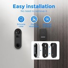 Silicone Case Cover With Weather Protection Cover For Arlo Video Doorbell Wired