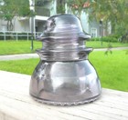 Scarce Purple Cd 154 Agee Australian Glass Insulator