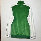 New Foco Philadelphia Eagles Nfl Velour Track Zip Retro Jacket Kelly Green Men M