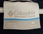 Columbia Sportswear Hooded Puffer Jacket Youth Kids Medium Size 10 12 Navy