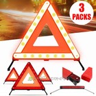 Emergency Warning Triangle Dot Approved Reflective Safety Roadside Kit For Car