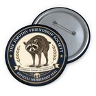 The Jimothy Friendship Society 3  Pinback Button   Official Membership Seal