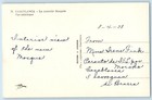 Morocco Postcard Casablanca The New Mosque Interior View 1938 Rppc Photo