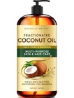Fractionated Coconut Oil 16oz 100  Pure Carrier Oil For Skin   Hair 