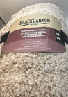 Black Canyon Gear Teddy Sherpa Throw Blanket 50x60 Soft Plush Fleece Beige