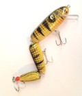 Muskie Pike 10   Double Jointed     1   Black Perch With Bulging Eyes It  A Dick