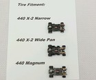   16 Rear Silicone Tires    For Tyco 440x2   440 Magnum Ho Slot Car Parts  448 Dia