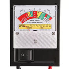 New 100a 6 12 Volt Battery Load Tester With Color Coded Meter And Clamps