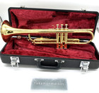 Yamaha Ytr-2321 Trumpet With Mouthpiece   Hard Case From Japan Very Good