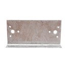 Chain Link Fence 1 5 8   1 5 8  Od  X 6  Wood To Steel Post Adapters  pack Of 4 