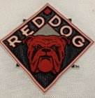 Red Dog Beer Racing Vintage Patch Sew On iron On Hat Cap Shirt 3 x3 