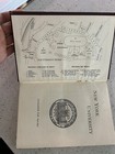 Nyu 1896-1897  New York Bronx Course Catalog  Antique Stunning Condition Map