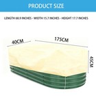 Plant Frost Protection Cover  Rectangular Garden Blanket With Drawstring  Pla   
