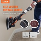 900w 800-1800rpm Variable Speed   Self-suction Drywall Sander Dust Collection