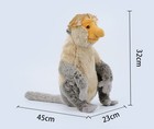 Proboscis Monkey 12 Inch Stuffed Animal Plush Toys Toddler Doll Kids Gifts