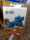  cookie Monster  -  got Milk   1997 Original Poster