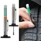 2 Pack Tire Tread Depth Gauge Tool Color Coded Car Tyre Depth Meter