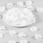 Artificial Rose Petals  1200pcs  Wedding Confetti  White