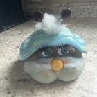 Vintage Hasbro Furby Tiger Electronics Shelby Blue   tested   Working  Rare
