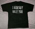 Vtg Authentic Diecast I Already Hate You Tour Shirt L Hardcore Metalcore Boston