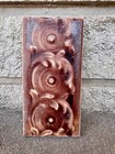 Antique Victorian Border Tile Kensington Tile Co  newport Ky  Burgundy 6 X 3   