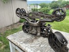 Antique Cast Iron F E Myers   Bro Unloader Barn Hay Trolley Ashland Ohio Decor 