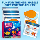 Arts And Craft Kit For Toddlers Ages 3  4  5 Years - Create 7 Fun Fish Charac   