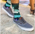 Smartwool Men s Curated Crew Socks  Size Large Green Something Fishy  Socks