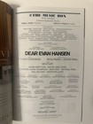 Dear Evan Hansen Broadway Playbill July 2017 Ben Platt Mike Faist Tony Winner