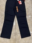 New Nwt Dickies Men s 34x30 Flex Regular Fit Cargo Pant Dp902sdn Tough Max Navy