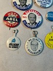 Vintage Political Campaign Button Pins Lot Presidents  Lot Of 12