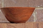 Almond Wood  Hand Made  Lathe Turned Wooden Bowl