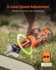 Vevor Cordless Chainsaw Sharpener 5-speed Electric Chain Sharpener 5000-30000rpm