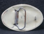 Xa19122 Very Cool Vintage 1970s   snakeskin   Reptile Fashion Unisex Belt Buckle