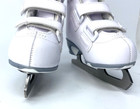 Jackson Ultima Girls Ice Skates Size 9j Fleece Lined   Model 160 W  Mark I Blade