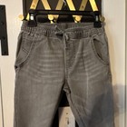 Denim Jogger Pants