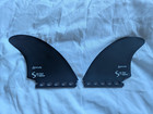 Nvs Hp Twin Futures Fiberglass G10 New Surfboard Fins Single Tab