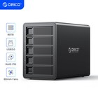 Orico 5bay Raid Hard Drive Enclosure Usb3 0 To Sata For 3 5   Hdd Ssd 150w Power