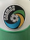 Classic Nasl New York Cosmos Green White Trucker Mesh Hat Cap Soccer Futbol New