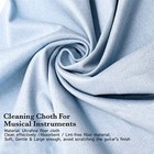 6 Pack Microfiber Cleaning Cloths For Guitar Flute Violin Piano Instruments 