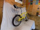 1971 Schwinn Stingray Boys Banana Seat Muscle Bike Lemon Yellow Fastback Vintage