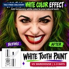 Tooth Paint  Halloween Temporary Cosmetic White Teeth Paint Makeup