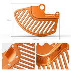 Nicecnc Front Brake Disc Guard Cover For Ktm 250 350 450 Xc-f Sx-f 2015-2024