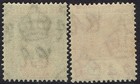 Mauritius 1921 Kgv 5c And 10c Die I Mnh    Wmk Multi Script Ca