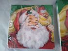 Vintage Christmas Santa Claus Paper Napkins  Lot Luncheon Beverage Napkis Lot