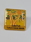 Grand Turk Travel Souvenir Lapel Pin Turks And Caicos Islands British Territory