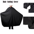  Iron Buckle Round Neck Hairdressing Cape Salon Barber Hair Cutting Gown Cover